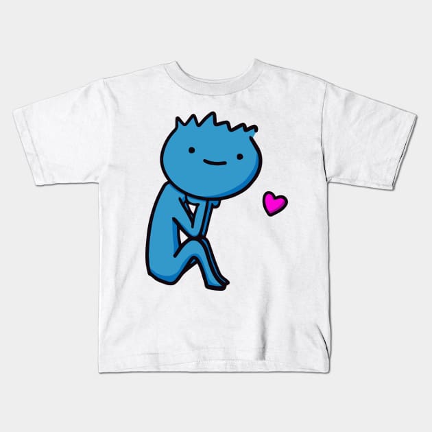 Smiley Boi Kids T-Shirt by Bear_Bear